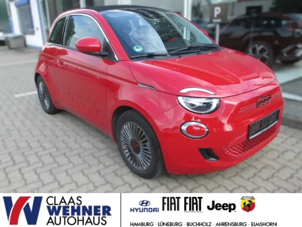 Fiat 500e e Red Navi Shz Android Apple CarPlay