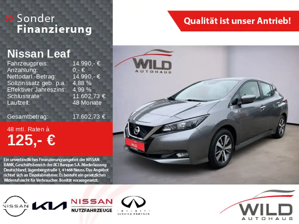 Nissan Leaf 40 kWh | Acenta | Klima | Carplay | SOH 92%