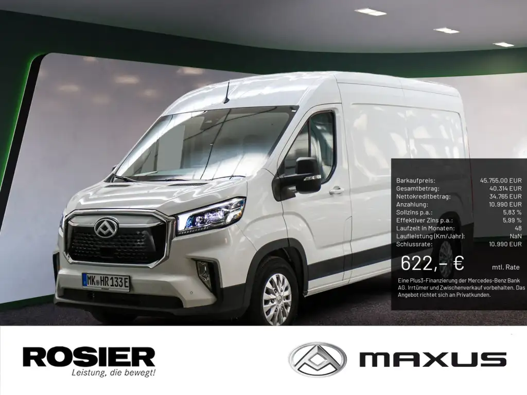 Maxus eDeliver 9 KA L3H2 88 kW/h Neues Modell Holz
