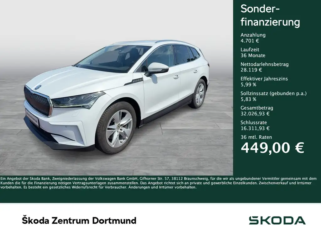 Skoda Enyaq 80x LOFT 4X4 WÄRMEPUMPE CAM ACC LM19 NAVI