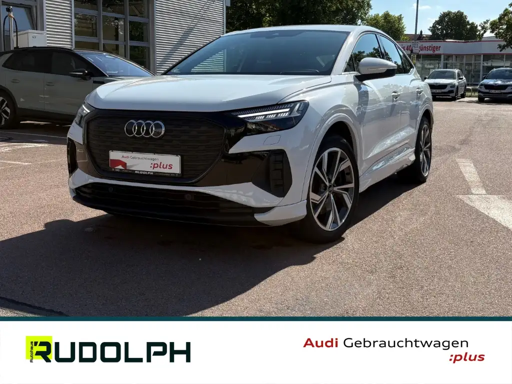 Audi Q4 e-tron Sportback 40 S line Temp Matrix StandHZG El. Heckk