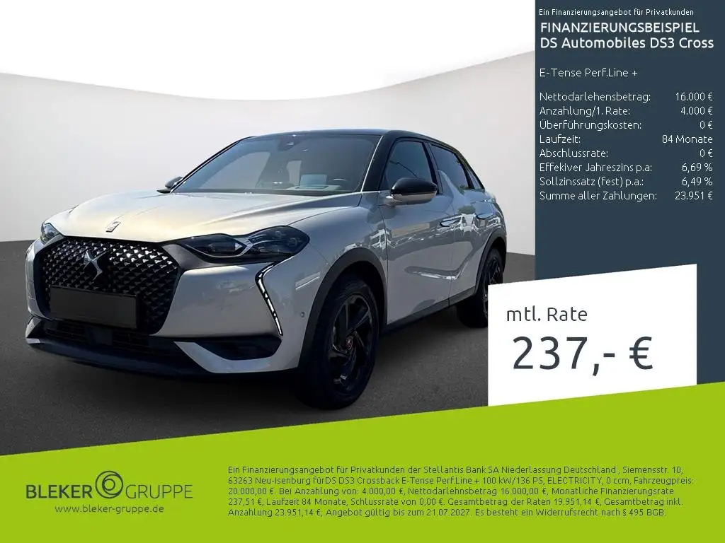 DS Automobiles DS 3 Crossback E-Tense Perf.Line +