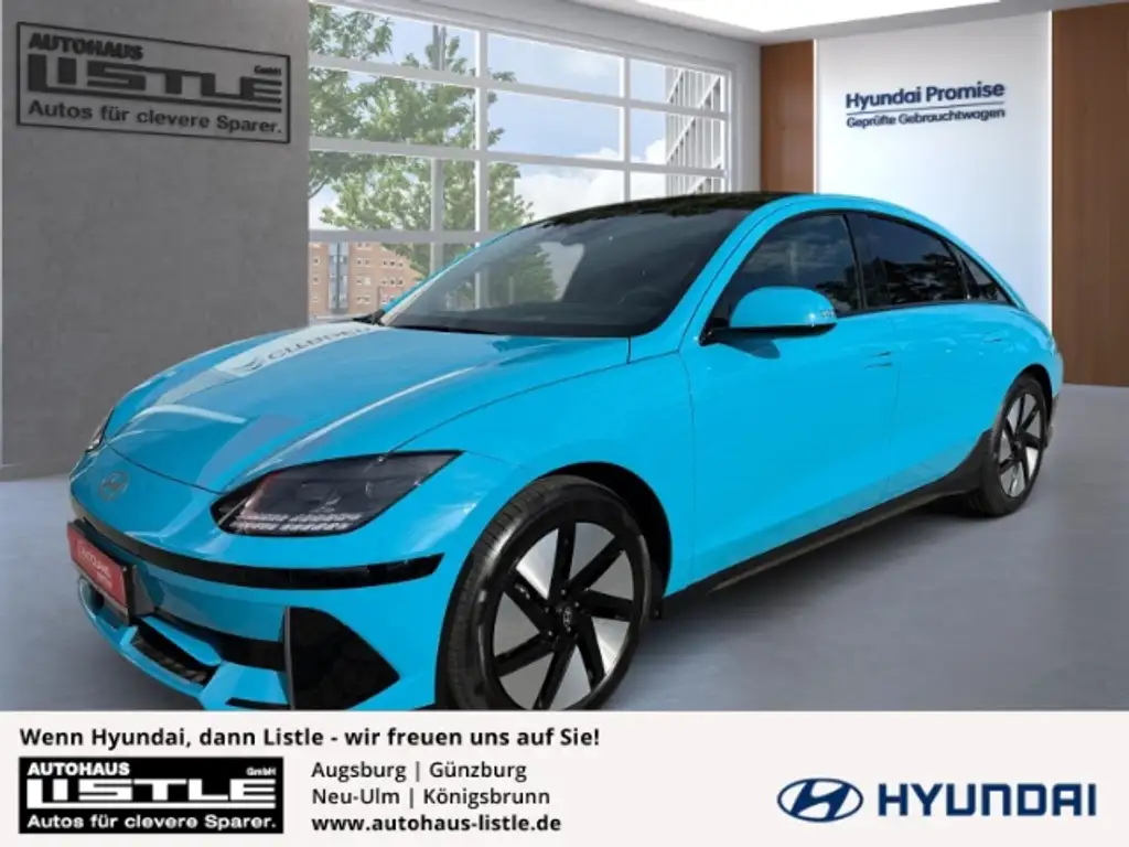 Hyundai IONIQ 6 77,4 Techniq Elektro +KLIMA+LEDER+LED+NAVI+UVM+