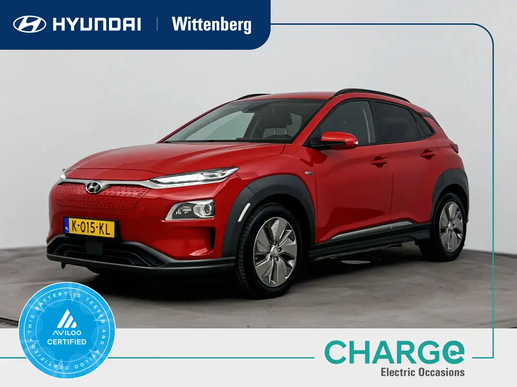 Hyundai KONA EV Premium 64 kWh | Leder | Camera | SOH 96% | War