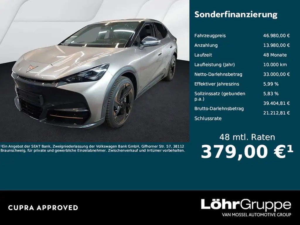 CUPRA Tavascan Adrenalin VZ 4Drive /MatrixLED/HuD/Navi