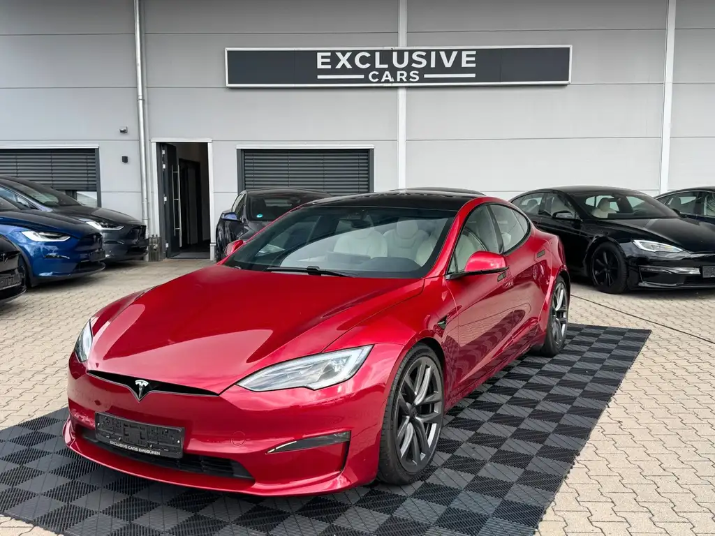 Tesla Model S MODEL S PALLADIUM | FULL SELF DRIVE 4| ULTRA RED
