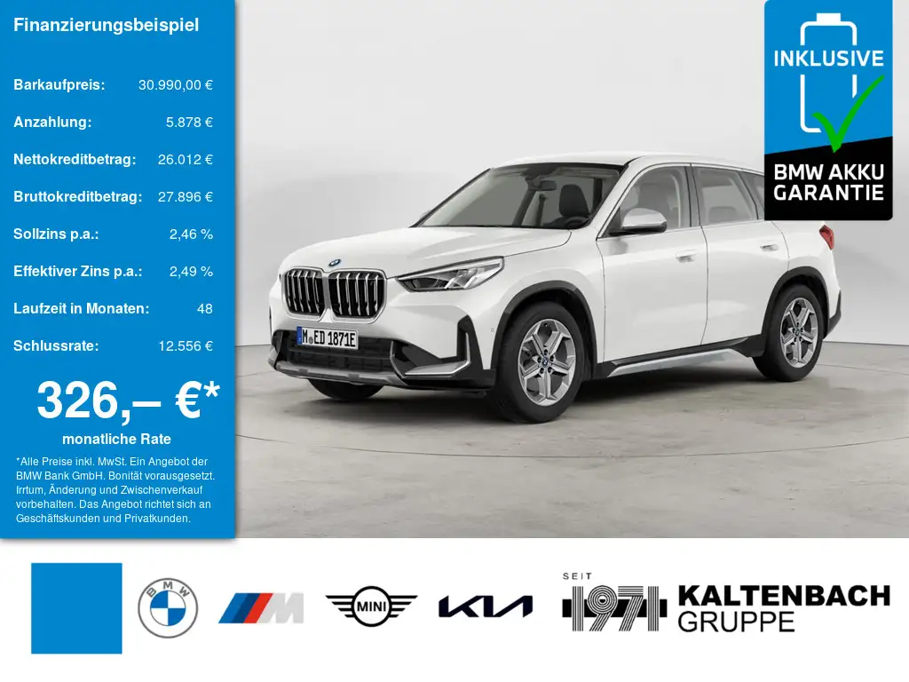 BMW iX1 xDrive30 xLine AHK LED NAVI KAMERA SHZ