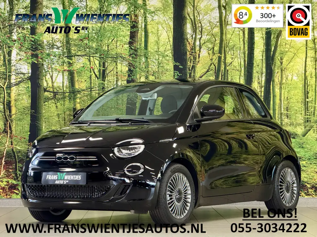 Fiat 500e Icon 42 kWh | Navigatie | Cruise Control | 16" Lic