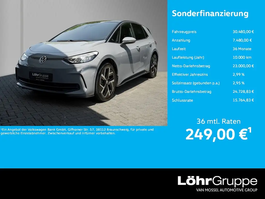 Volkswagen ID.3 Pro Move "2,99%" Navi., Tel., ACC, RFK, App-Con...
