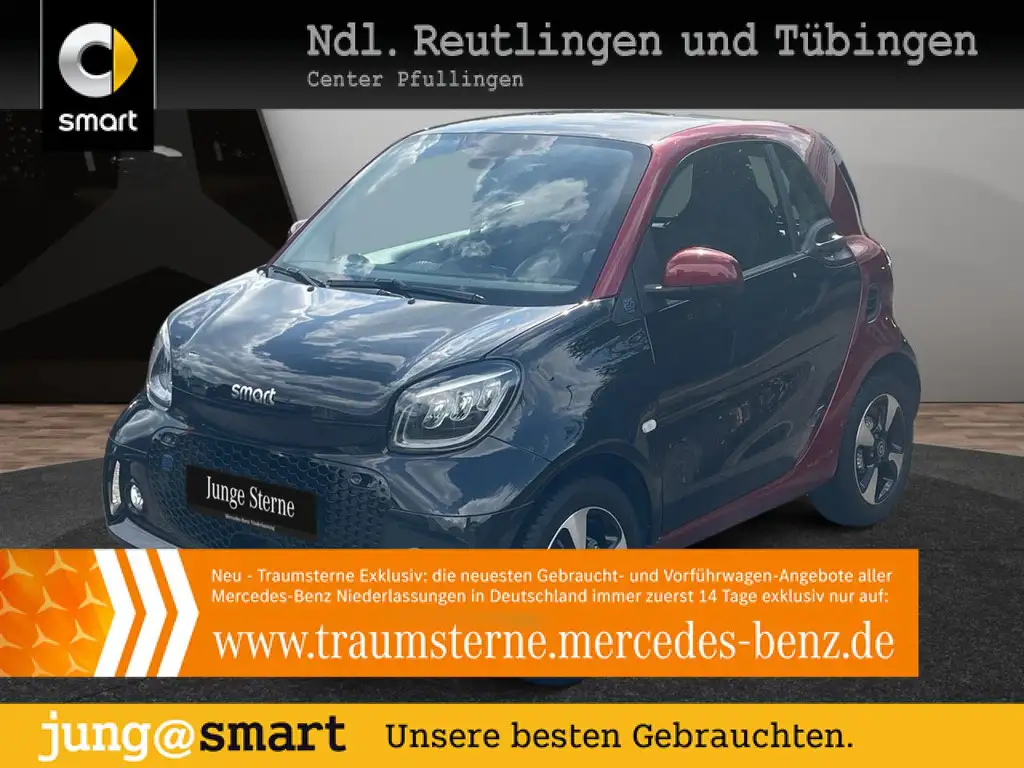 smart forTwo coupé 60kWed passion SHZ Pano PDC+Kamera