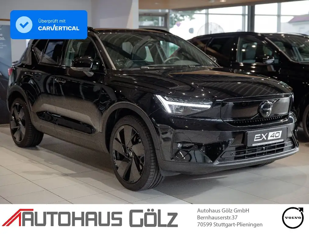 Volvo EX40 Single Motor Extended Range Ultra Black Edition Standheizung*AHK*Schiebedach*360°Kamera*BLIS