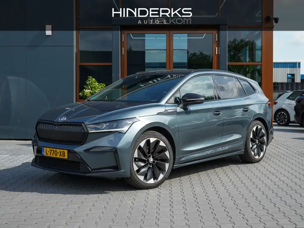 Skoda Enyaq iV 60 Sportline | 91,98 % SOH | Trekhaak | Camera