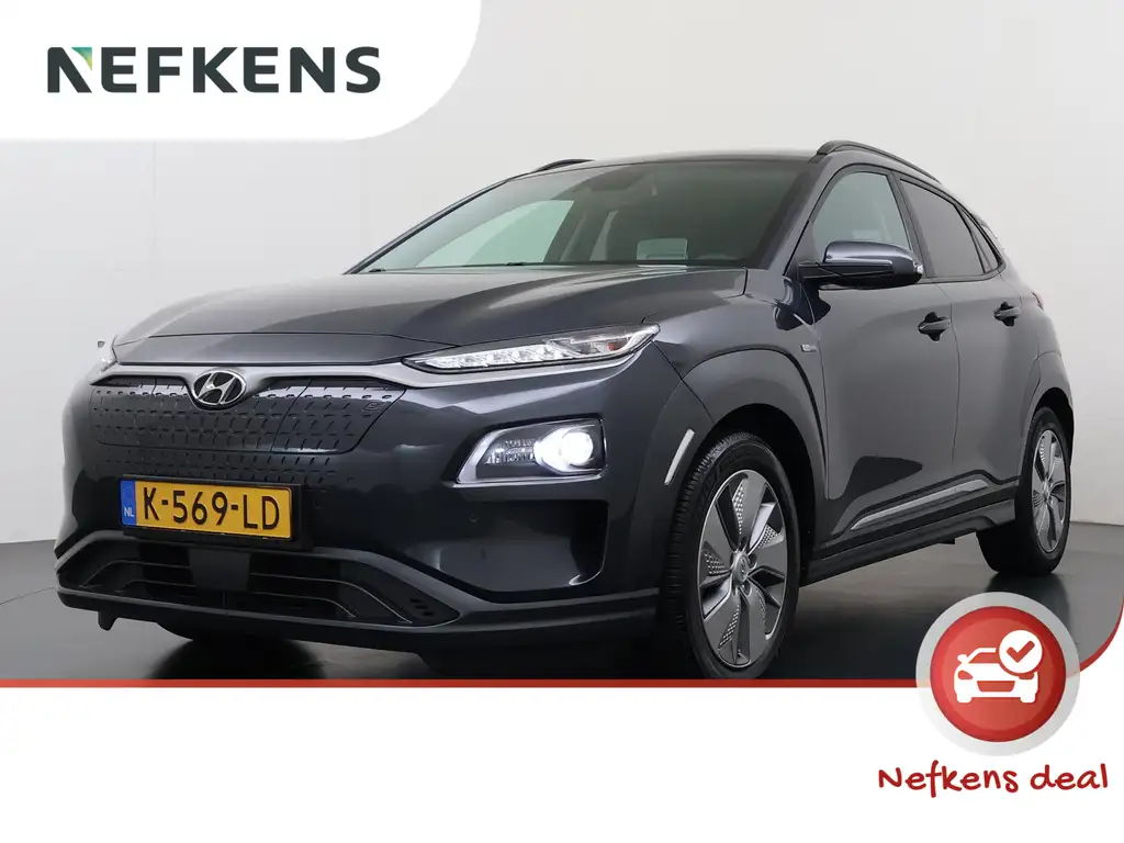 Hyundai KONA Limited 64kWh | 1ste eigenaar | ACCU 98% | LEER |