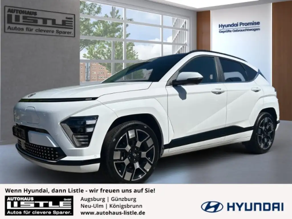 Hyundai KONA Prime Elektro El. Panodach Navi Leder Digitales Co