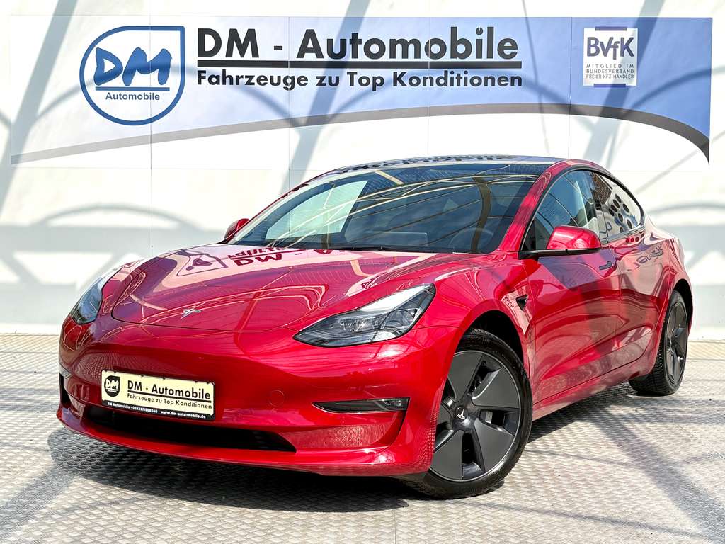 Tesla Model 3 Long Range Allradantrieb Dual Motor 1.HAND*SHANGHAI*PDC*LEDER*TOP ZUSTAND*