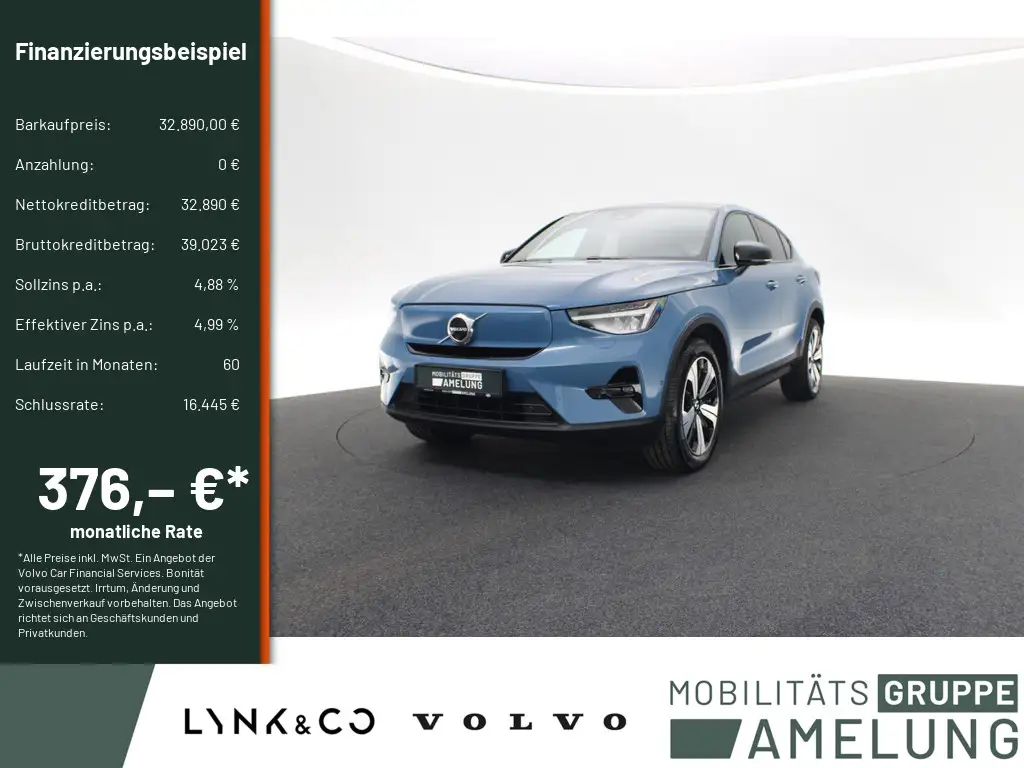 Volvo C40 Ultimate Recharge Pure Electric 2WD PANO