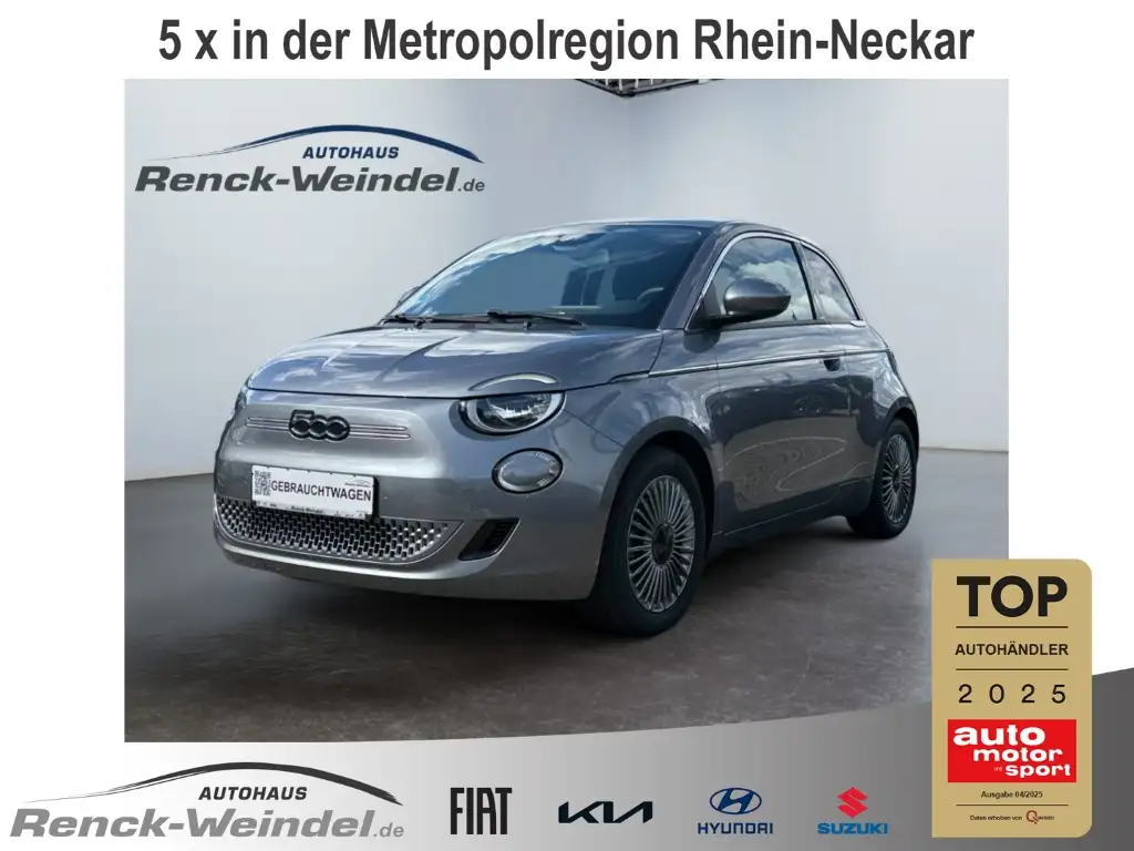 Fiat 500e Basis Navi Apple CarPlay Android Auto Klimaautom F