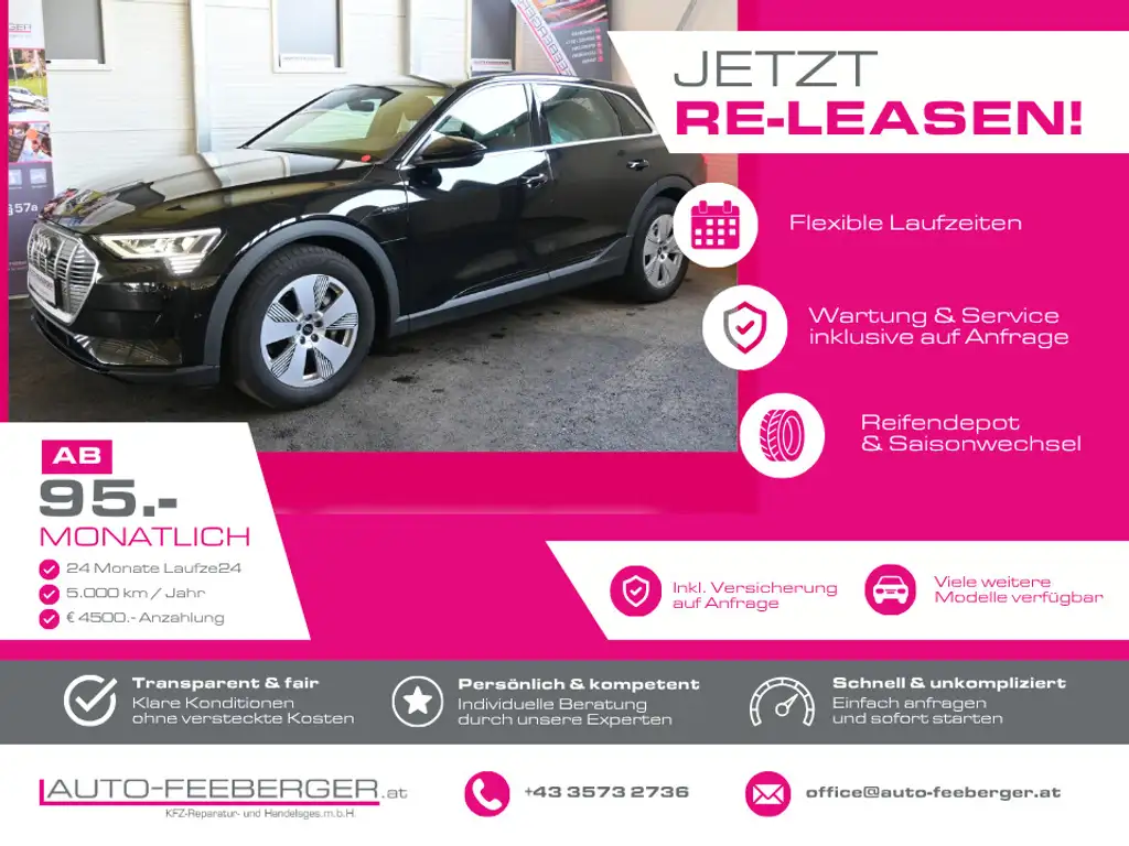 Audi e-tron 50 quattro basis; ACC, Matrix-LED, R-Kamera, Si...