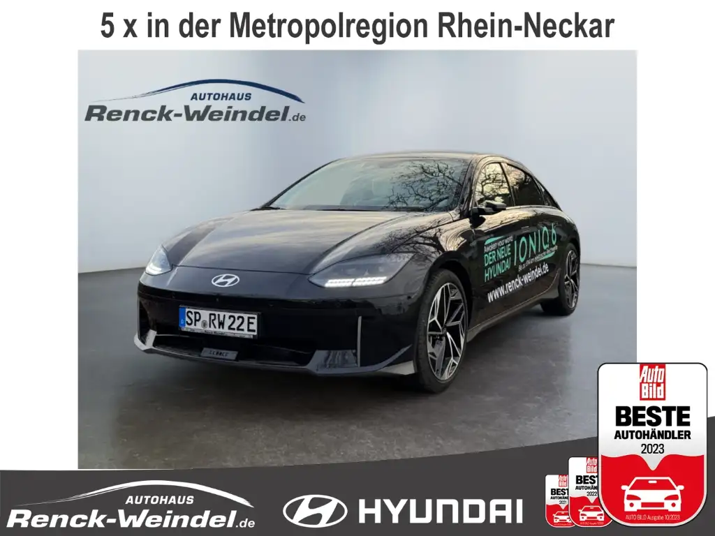 Hyundai IONIQ 6 Uniq HUD Navi Digitales Cockpit Memory Sitze Sound