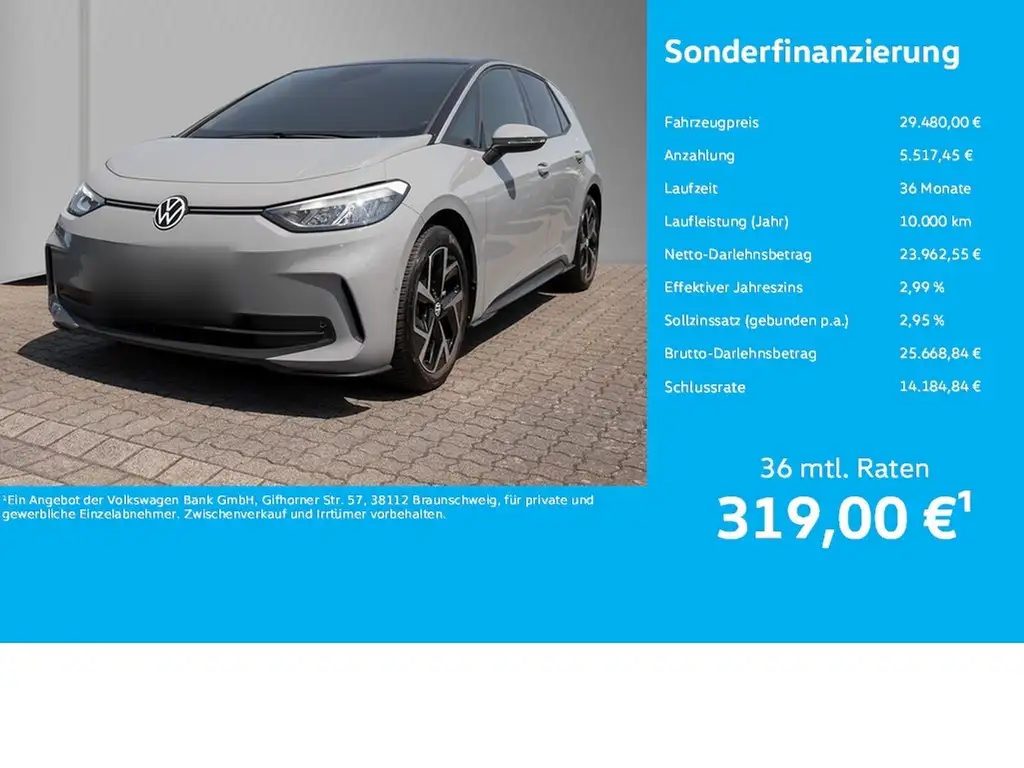 Volkswagen ID.3 Pro MOVE /Navi/LED/ACC/RFK/DAB+