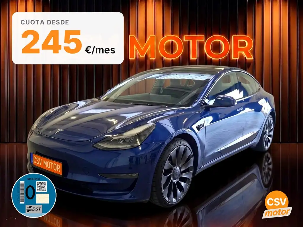 Tesla Model 3 Long-Range Dual Motor Performance AWD