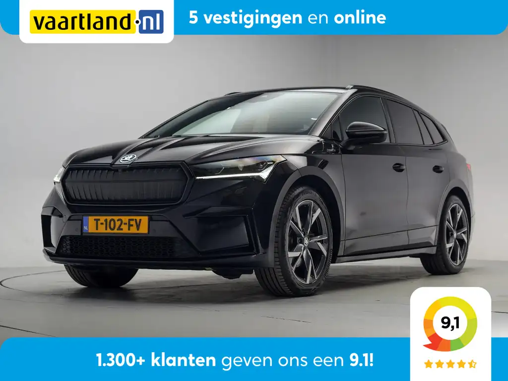 Skoda Enyaq iV 80 Sportline 3-Fase [ Navi Half-leder Camera St