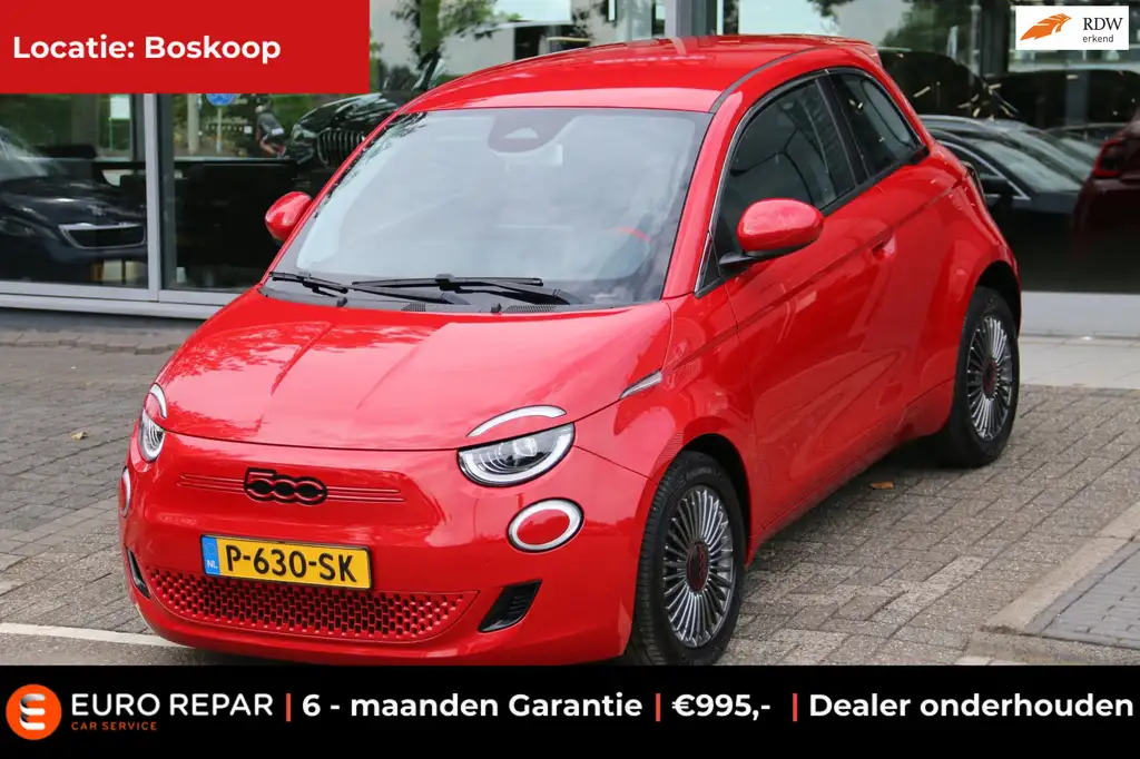 Fiat 500e RED 42 kWh SOH 92,8%