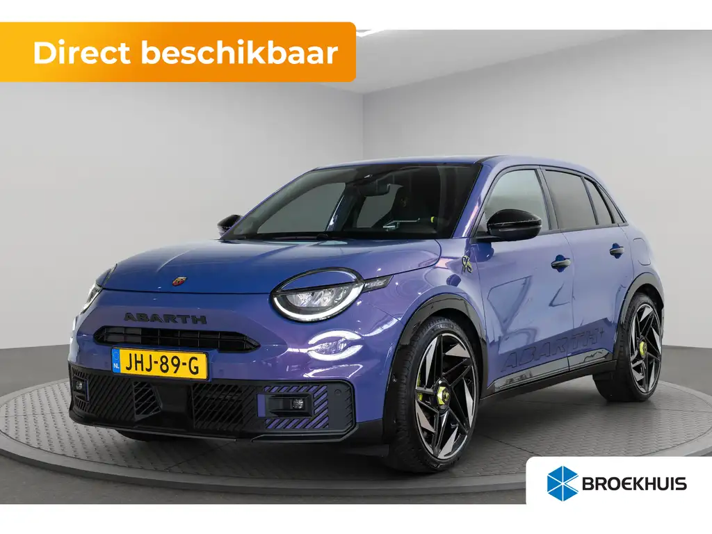 Abarth 600e Scorpionissima 54 kWh | SOH 97% | Tot 8 Jaar Garan