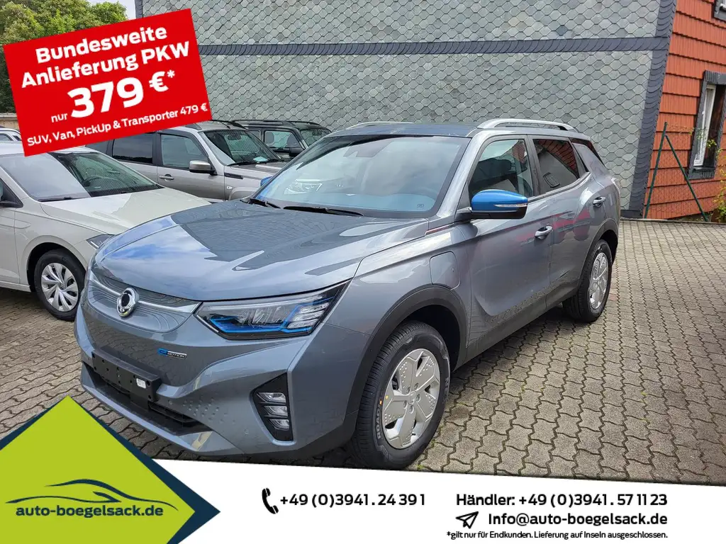SsangYong Korando eMotion TITANIUM+ACC+LED+VERKEHRSZEICHEN