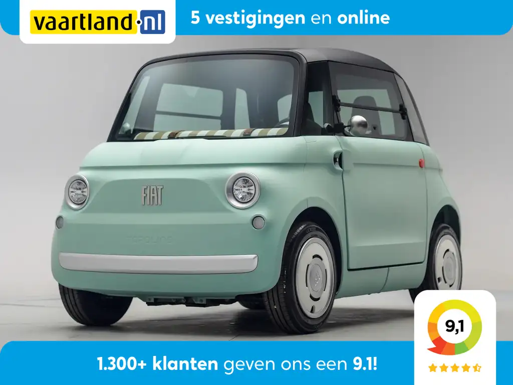 Fiat Topolino 75KM [ Panoramadak Direct leverbaar Inclusief 2 ja
