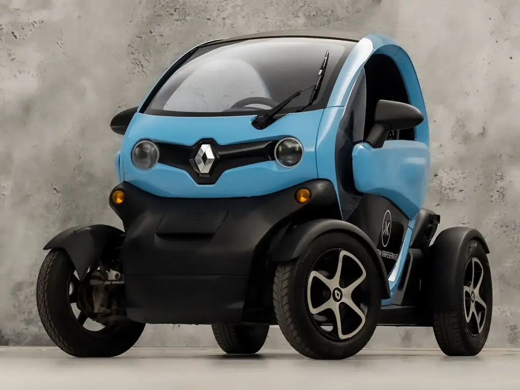 Renault Twizy Life (45 KMH, BROMMER KENTEKEN, ZWART LEDER, PARKE