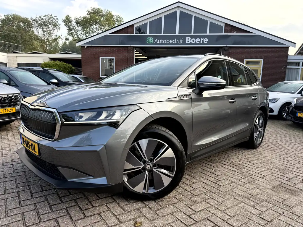 Skoda Enyaq iV 60 SOH 93.4%, Camera, App Connect, Sfeerverlich