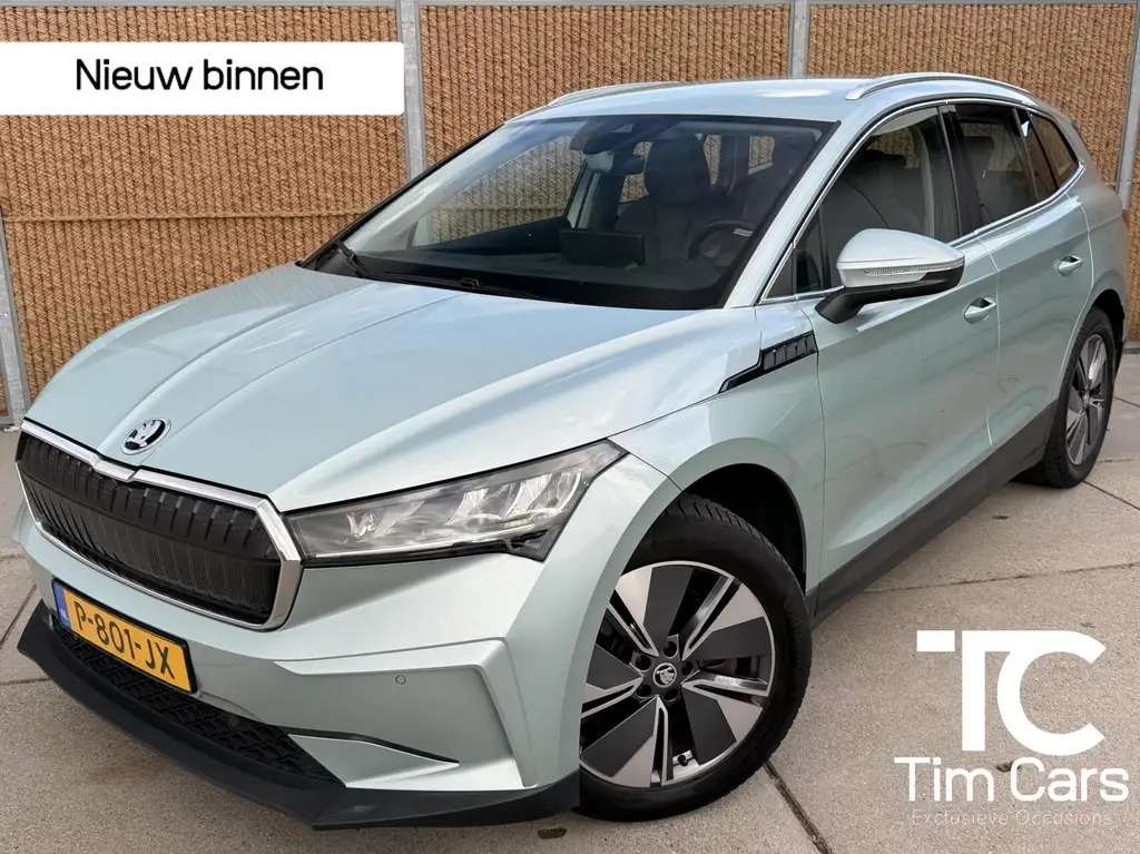 Skoda Enyaq iV 80 Leer/alcantara SoH 96,23% | Warmtepomp | LED