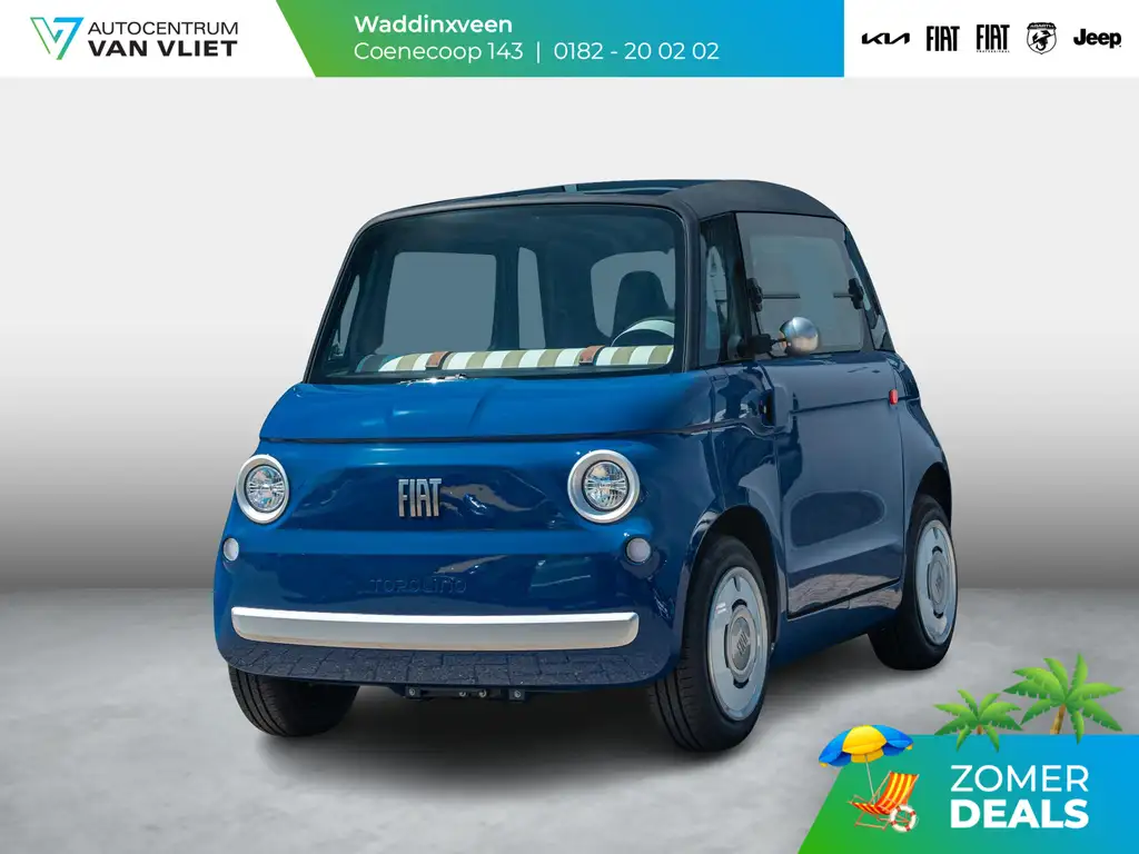 Fiat Topolino Speciale | Uniek | Sapphire Blue | Leder LT Stone