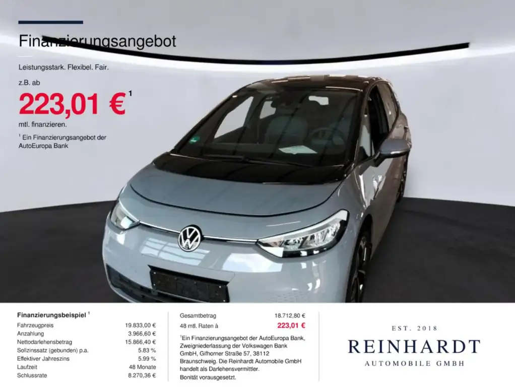 Volkswagen ID.3 PURE PERFORMANCE LED/APP-CONNECT/DAB+/19Z.