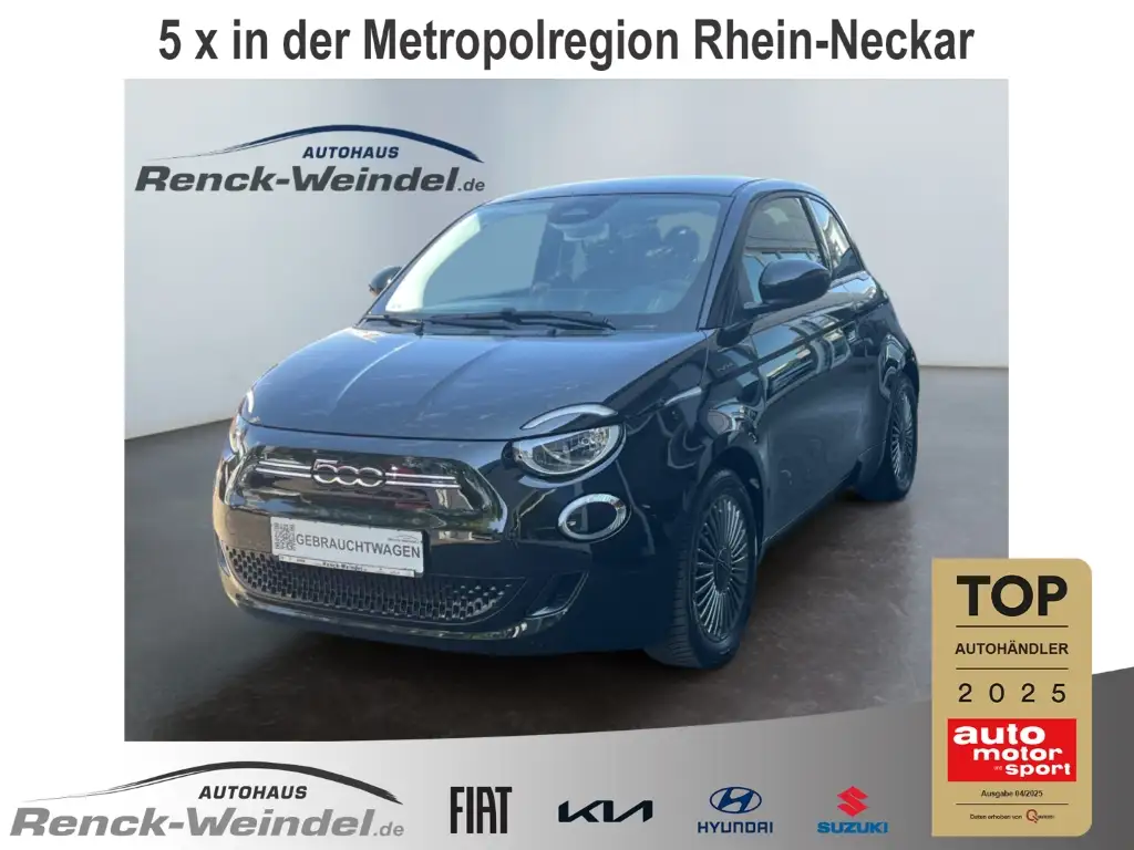 Fiat 500e Neuer Icon MJ22 Klimaautom Temp PDC Apple CarPlay