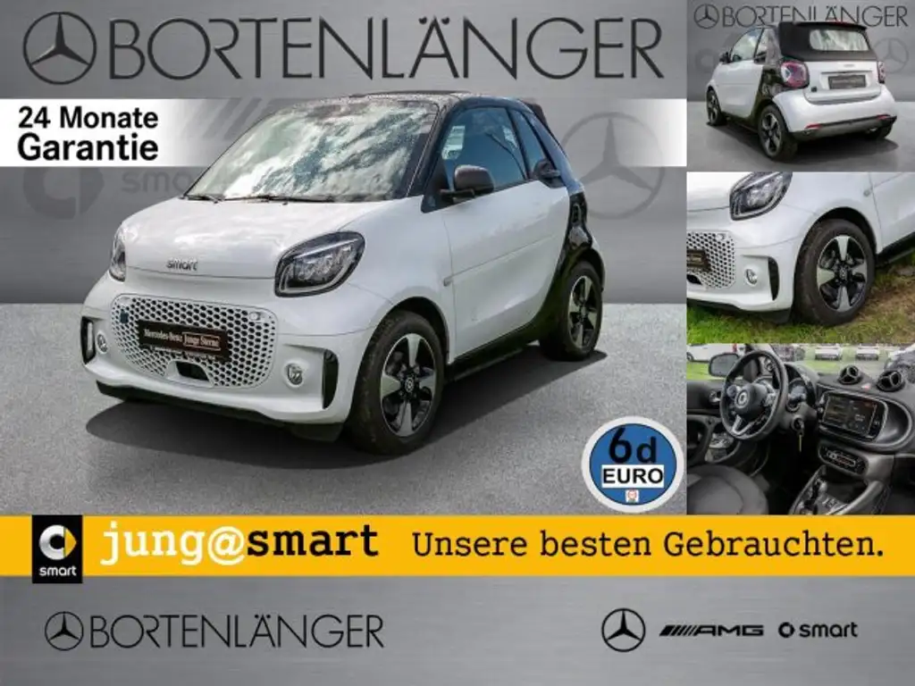 smart forTwo smart EQ fortwo cabrio White Line LAST ONE