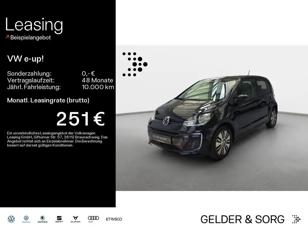 Volkswagen e-up! Style Plus 258Km/WLTP*Klima*DAB+