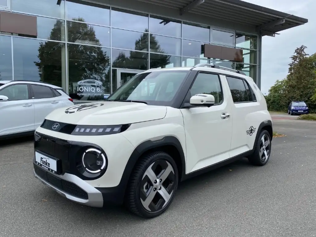 Hyundai Inster Elektro Prime Allwetter Wärmepumpe 360 Grad Kamera