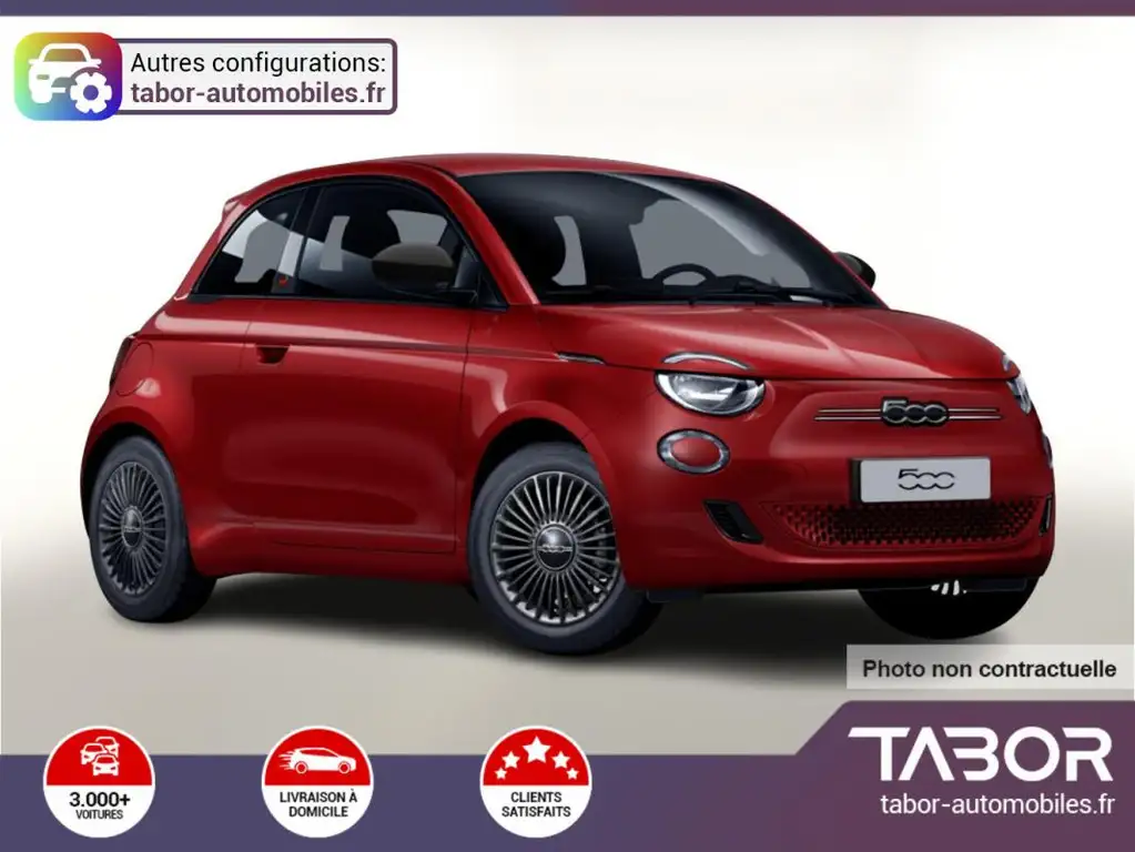 Fiat 500e 42kWh GPS PDC ClimAuto Cam CarP Reg