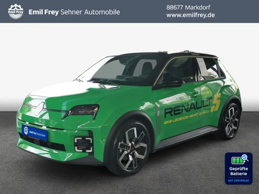 Renault R 5 E-Tech Techno 150 Comfort Range 110 kW, 5-türi