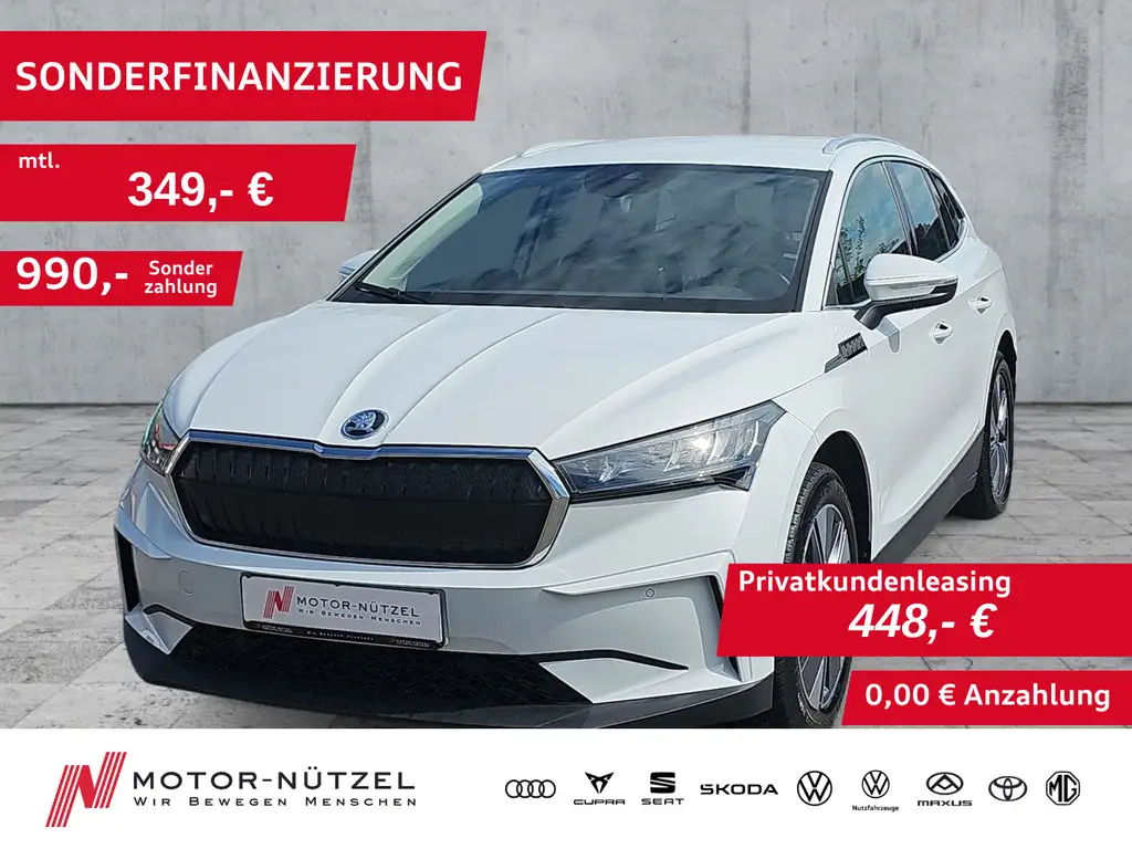 Skoda Enyaq iV 80 LOFT LED+NAV+AHK+GRA+SHZ+DAB+19Z.ALU