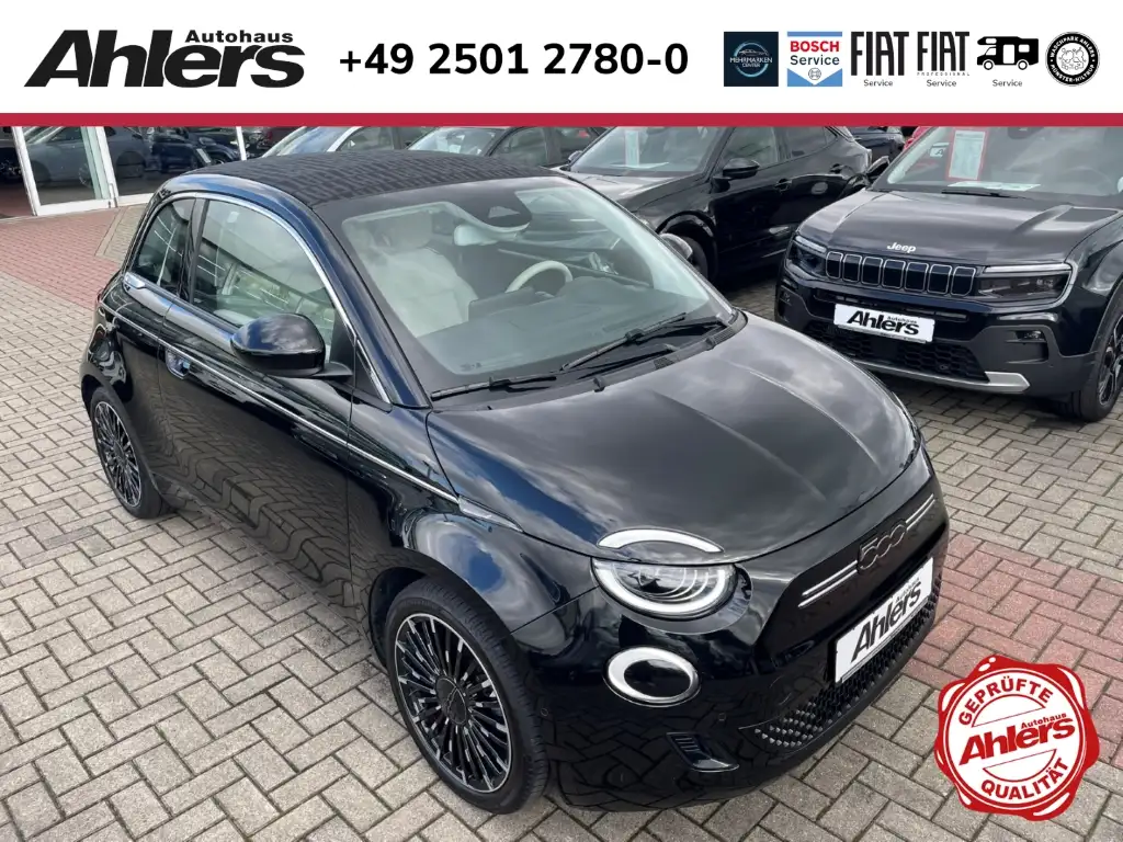 Fiat 500e La Prima By Bocelli+SOH95,2%+NAVI+JBL+LEDER+ACC+KA