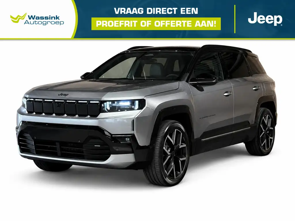 Jeep Compass First Edition 74 kWh Premium Pack | Tweedelig pano