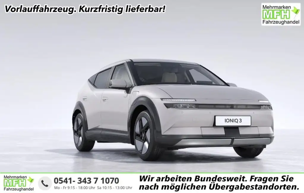 Hyundai IONIQ 3 Trend 61 kWh 135 PS - Design Pack EV Warmepumpe...