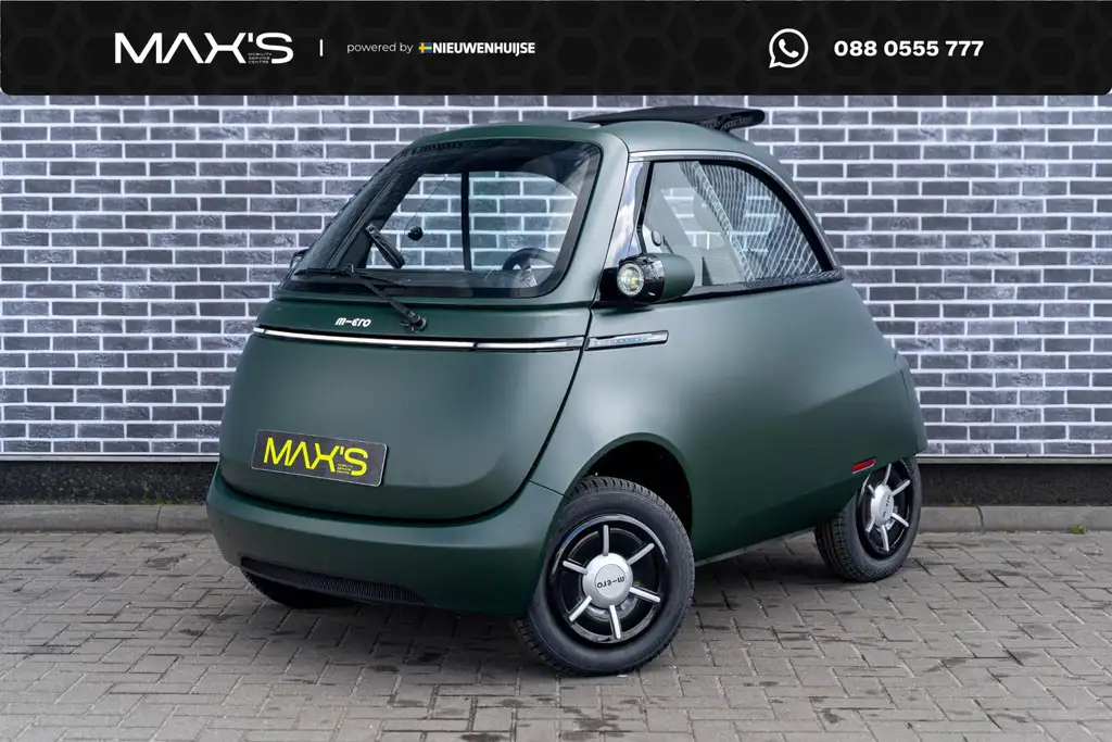 Micro Microlino Edition 12,5 kWh | Schuifdak | 177KM Rijbereik | L