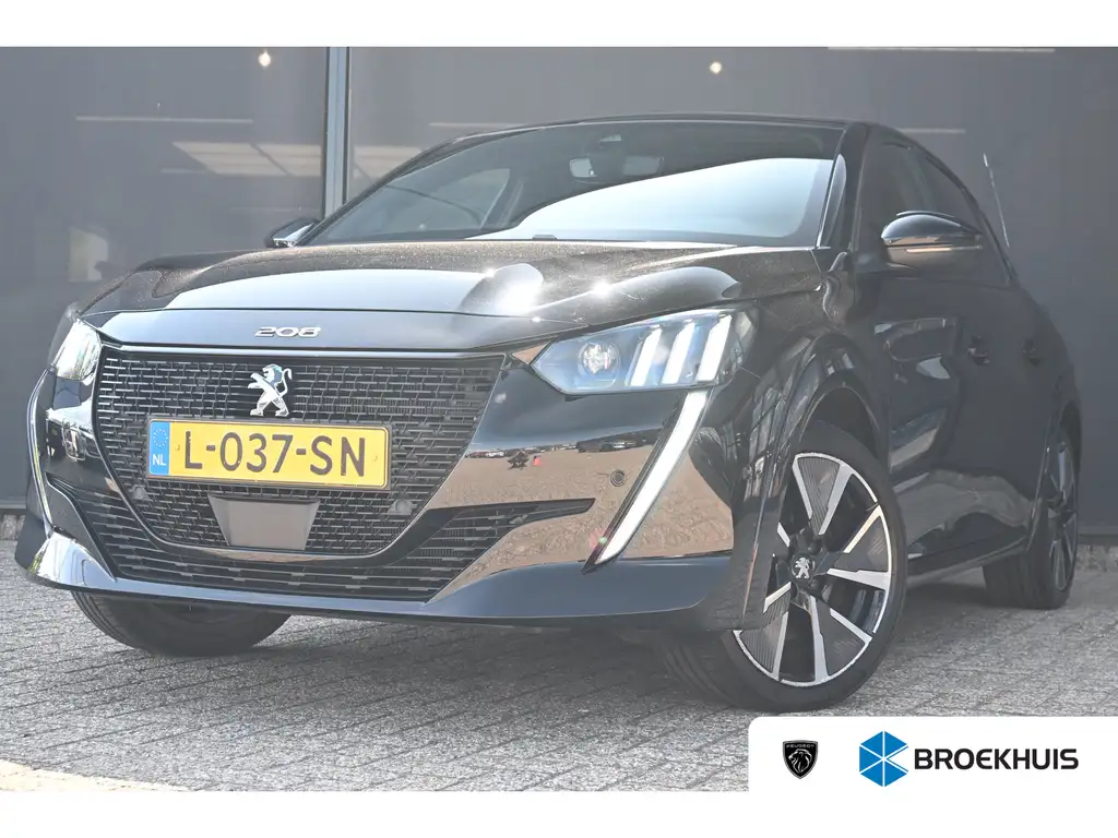 Peugeot e-208 EV GT Pack 50 kWh 3 Fase 90,5%SOH! | Panoramadak |