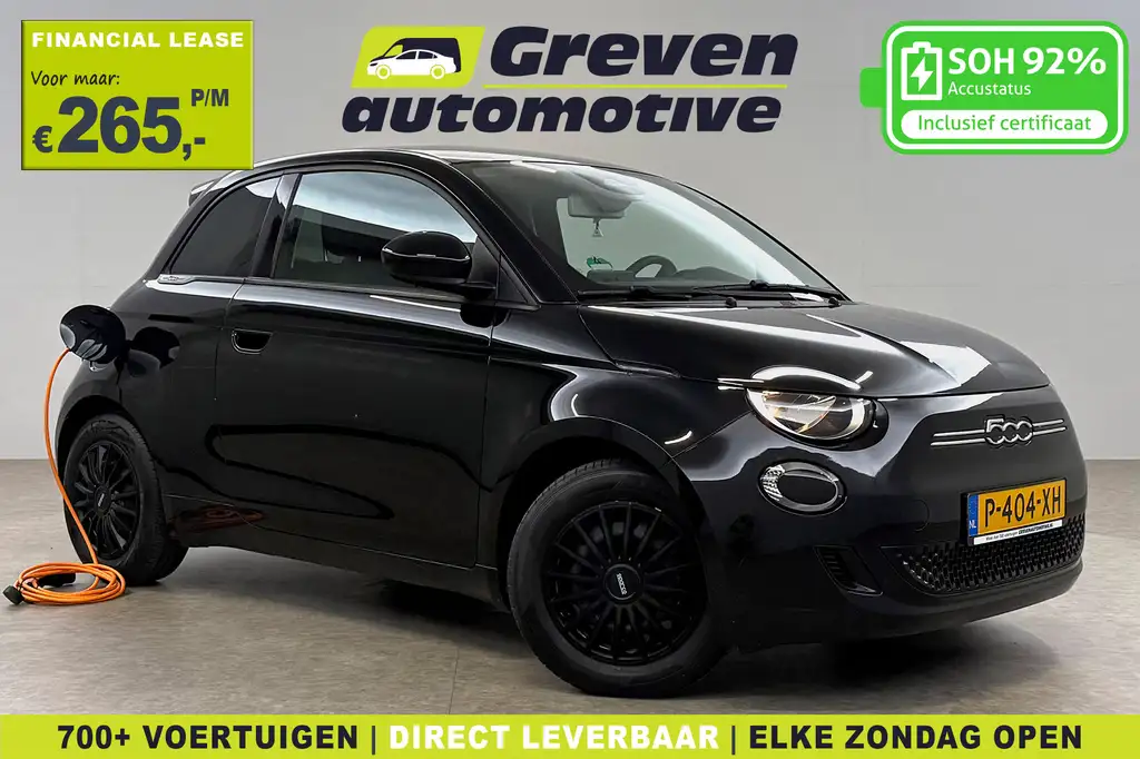 Fiat 500e Action 24 kWh | Snelladen | SOH 92% | Virtual | Ai