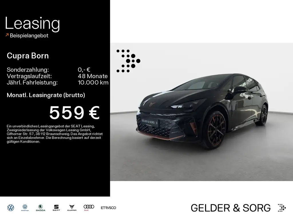 CUPRA Born VZ 240 kW 79 kWh *NAVI*ACC*360°*MATRIX*
