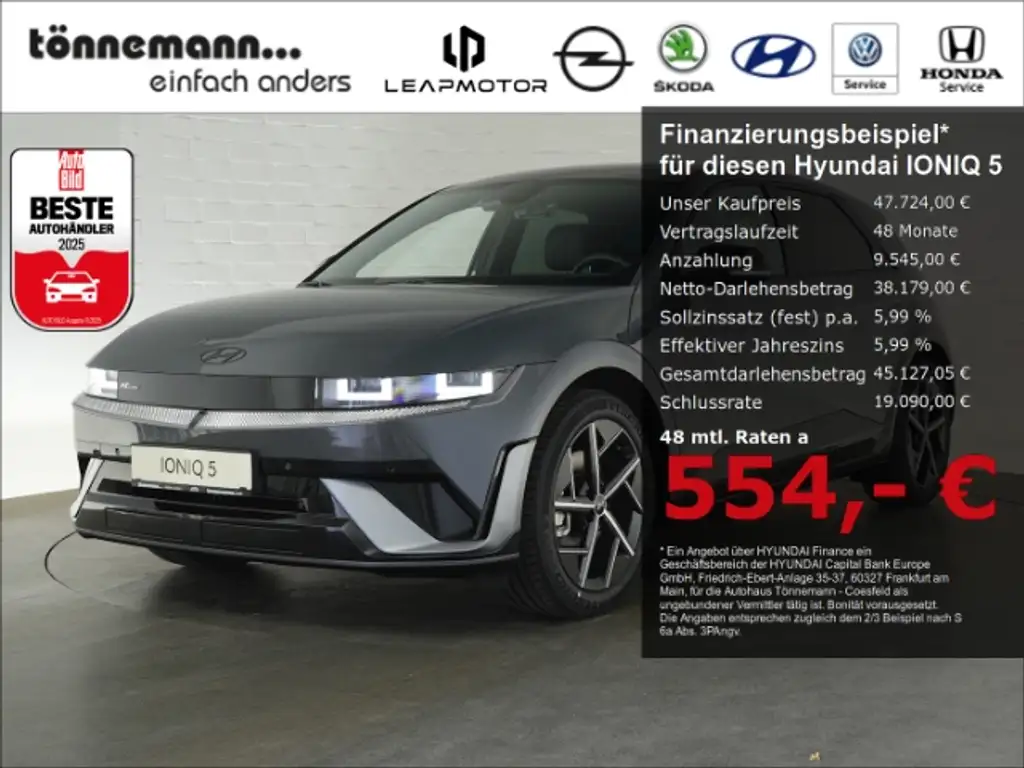 Hyundai IONIQ 5 FACELIFT N-LINE 84kWH+LED MATRIX+NAVI+RÜCKFAHRKAME